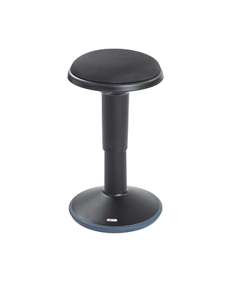 ECR4Kids Sitwell Wobble Stool with Cushion, Adjustable Height