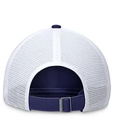 Men's Nike Royal Los Angeles Dodgers Evergreen Wordmark Trucker Adjustable Hat