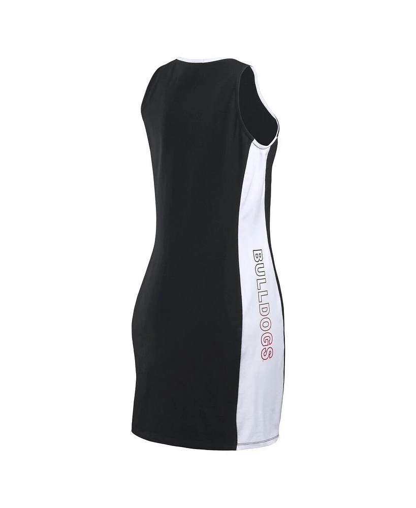 Wear by Erin Andrews Women's Black Ohio State Buckeyes Body framing Tank Dress