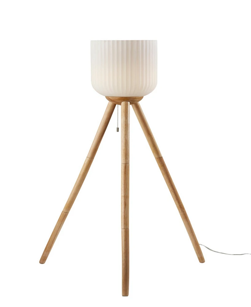Adesso 57.5" Wood Kinsley Floor Lamp