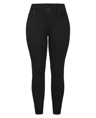 Plus Asha Regular High Rise Skinny Jean