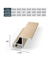 Deco Tv Frames 65" Alloy Scoop Frame for Samsung The 2021-2024