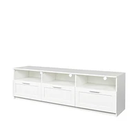 Modern Minimalist Tv Cabinet Ii 80 Inch Tv Stand, Open Locker Living Room Bedroom
