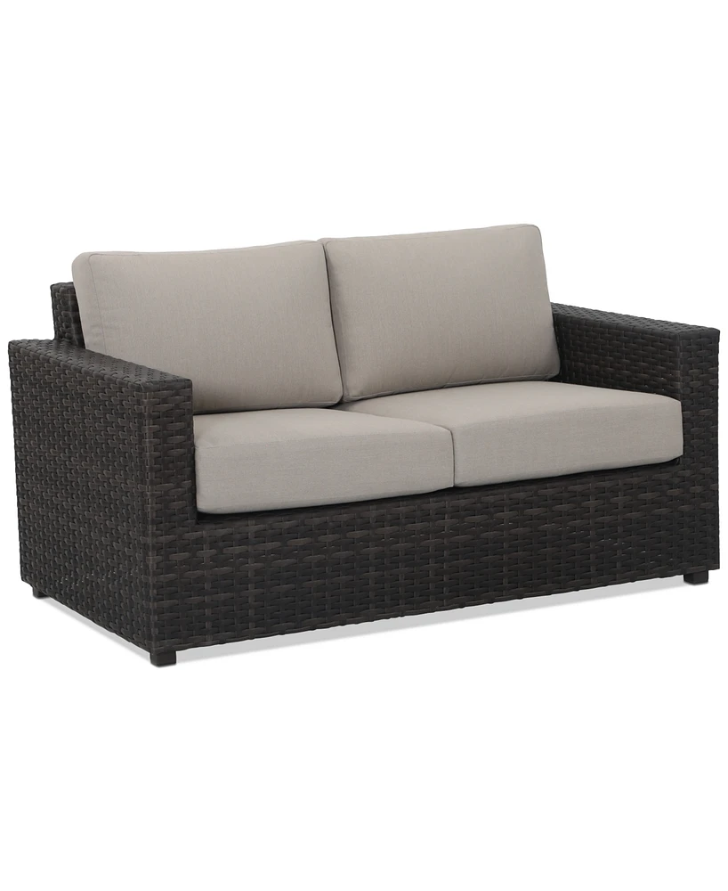 Ember Outdoor Loveseat, Created for Macy's