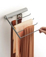 Joseph Joseph Orderly Four-Rail Belt, Tie, Scarf Hanging Organizer