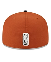 New Era Men's Rust/Black Memphis Grizzlies Two-Tone 59Fifty Fitted Hat