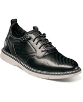Stacy Adams Little and Big Boys Sync Plain Toe Elastic Lace Up Dress Shoe