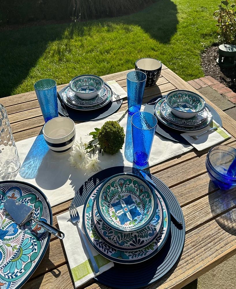 Certified International Talavera 6-Pc. Melamine Dinner Plate