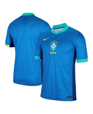 Nike Men's Blue Brazil National Team 2024 Away Stadium Replica Jersey