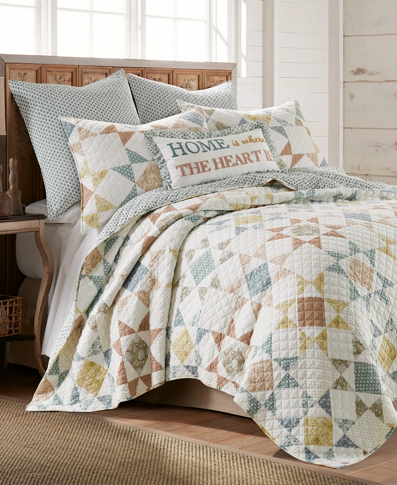 Levtex Lottie Reversible 3-Pc. Quilt Set, Full/Queen