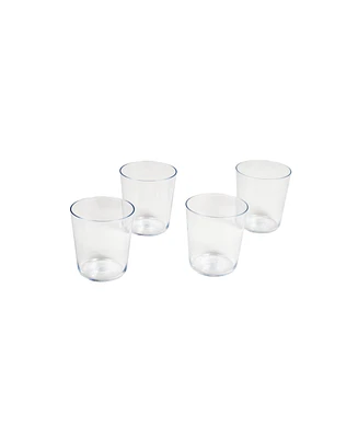 Tritan Simple Double Old Fashioned Drinkware Set 15.9 oz., Set of 4