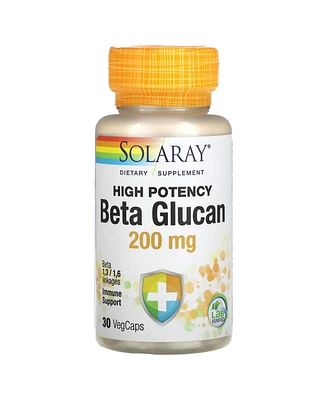 Solaray Beta Glucan High Potency 200 mg - 30 VegCaps