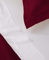 Superior Egyptian Cotton 400 Thread Count Solid Luxury Duvet Cover Set, King/California King