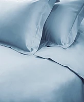 Superior Egyptian Cotton 650 Thread Count Solid Luxury Duvet Cover Set, King/California King