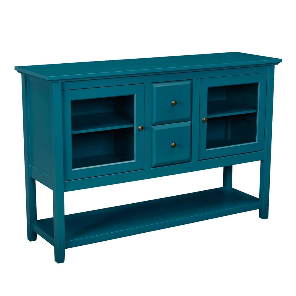 Streamdale Furniture Modern 52" Sideboard with Adjustable Shelves & 2 Doors