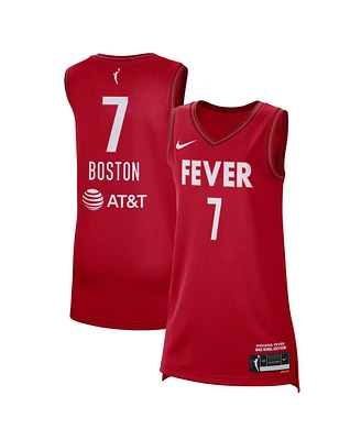 Nike Men's and Women's Aliyah Boston Red Indiana Fever Rebel Edition Player Jersey