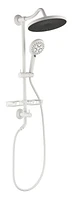 10" Rain Shower System with Hand Shower & Soap Dish