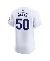 Nike Men's Mookie Betts White Los Angeles Dodgers Home Elite Jersey