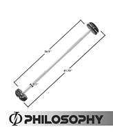 Philosophy Gym Rubber Fixed Barbell