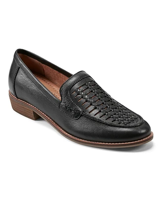 Earth Women's Elona Woven Slip-on Loafers