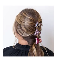 Women s Claw Clip Set - Jewel Tones