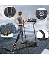 1HP Electric Treadmill Folding Motorized Power Running