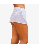 Calypsa Plus Calysa 2in1 Bikini Bottom With Snap On Mesh Skirt