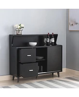Buffet Black for Home or Office Use