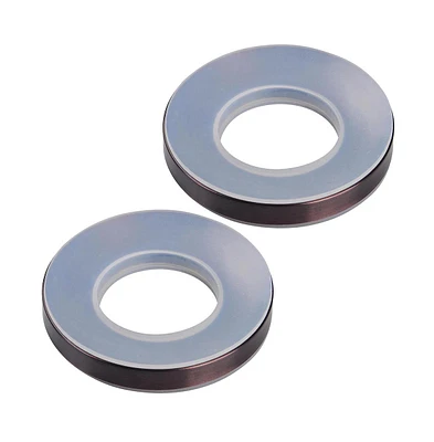 Aquaterior Bathroom Sink Mounting Ring Orb for Countertop Glass Vessel Sink Drain Mount Support 2 Pcs