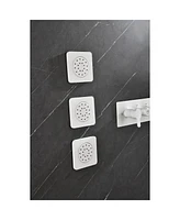 Concealed Installation Body Jet Shower Spa Square Massage Jets Spray Body Shower Body Spray 0002