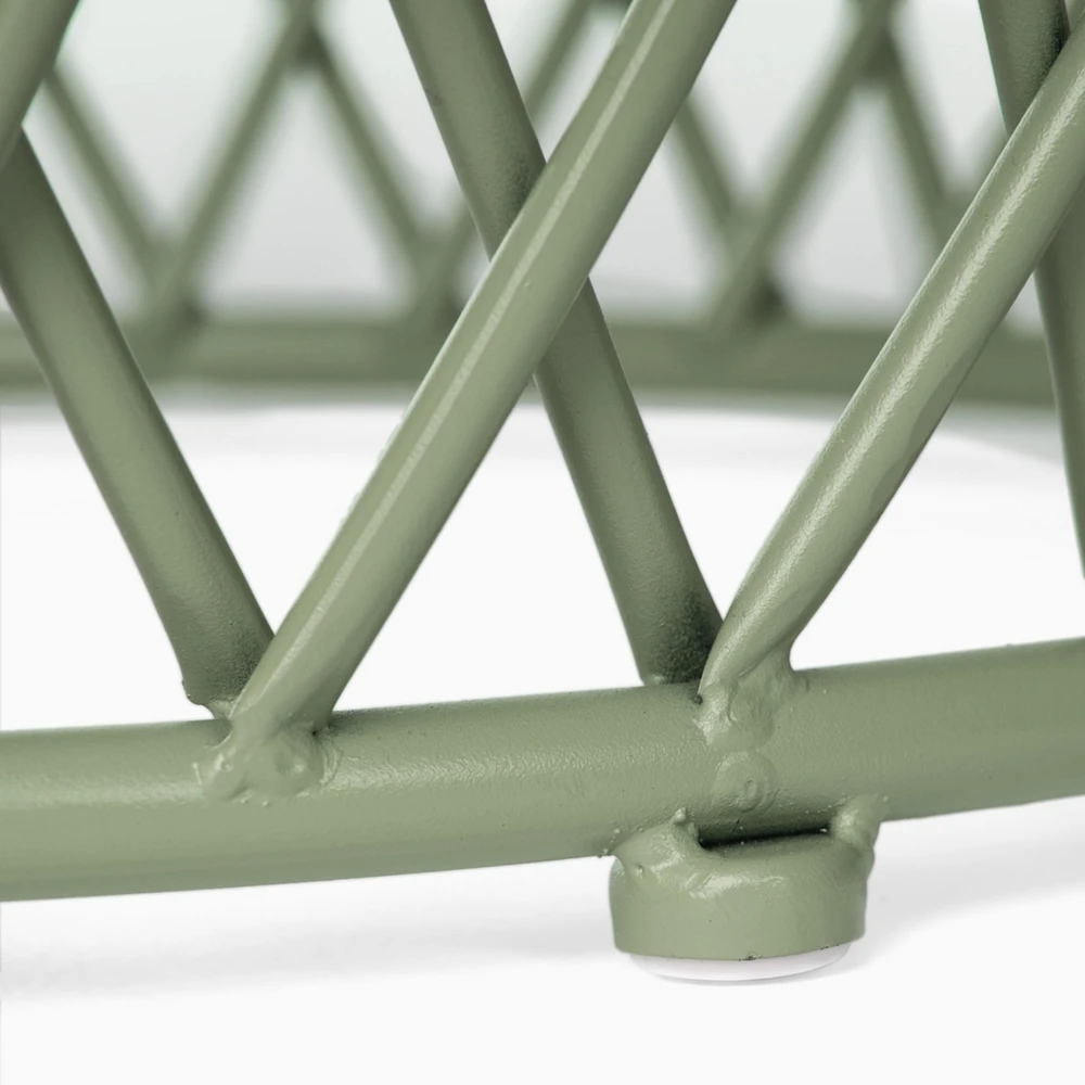 Stylish Lattice Accent Table for Indoor Decor and Parties