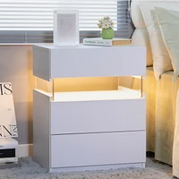 Cubehom Led Nightstand Modern Lighting for a Dreamy Atmosphere