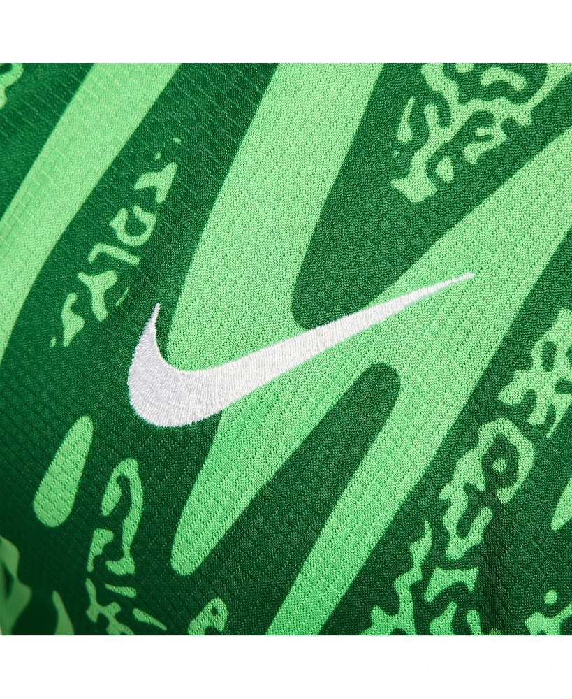 Nike Men's Green Paris Saint-Germain 2024/25 Goalkeeper Replica Stadium Long Sleeve Jersey