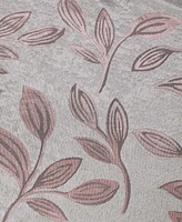 Superior Modern Leaves 8 Curtain Panels Set with Grommet Header, 42 X 84