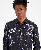 Hugo by Hugo Boss Men's Slim-Fit Floral Button-Down Shirt