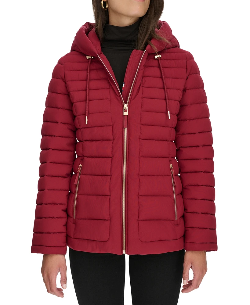 Tommy Hilfiger Women's Hooded Packable Puffer Coat