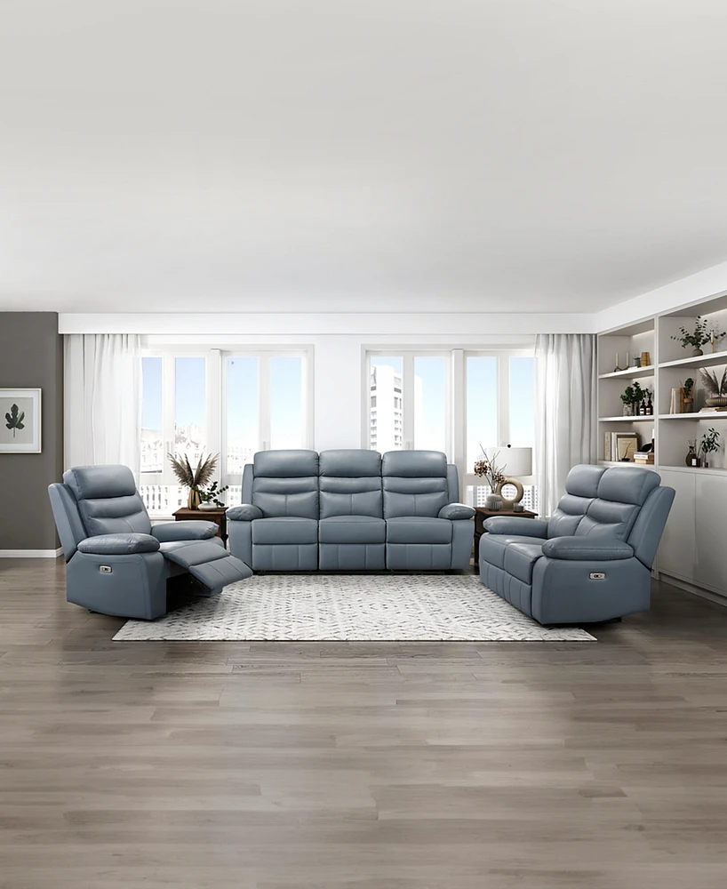 Homelegance White Label Rittman 64" Power Double Reclining Love Seat