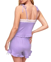 Adore Me Women's Isabella Pajama Cami & Short Set