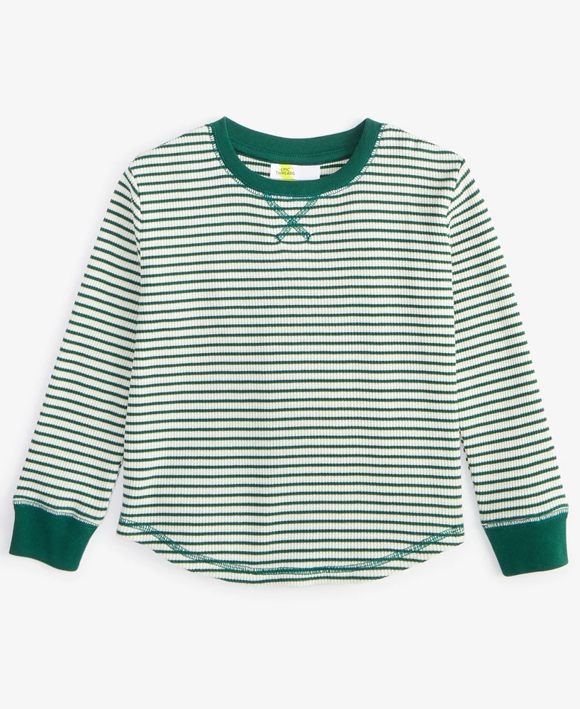 Epic Threads Toddler Boys 2T-4T Cane Striped Thermal Top, Created for Macy's