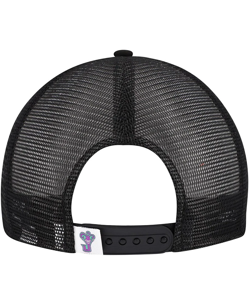 New Era Men's Black Batman 9FIFTY Snapback Trucker Hat