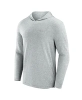 Fanatics Signature Men's Gray Buffalo Bills Front Office Tech Lightweight Hoodie T-Shirt