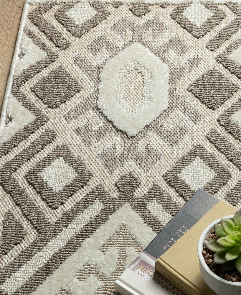 Oriental Weavers Tangier TAN10 2'3x7'6 Runner Area Rug