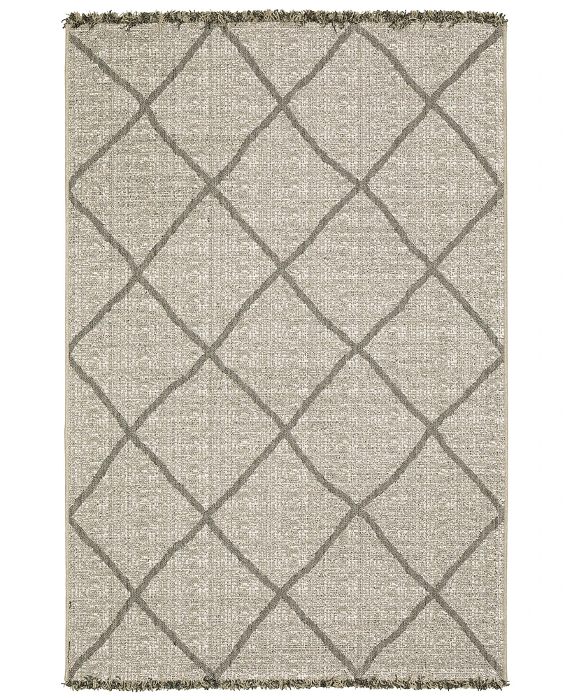 Oriental Weavers Gillian 4928H 6'7x9'2 Area Rug