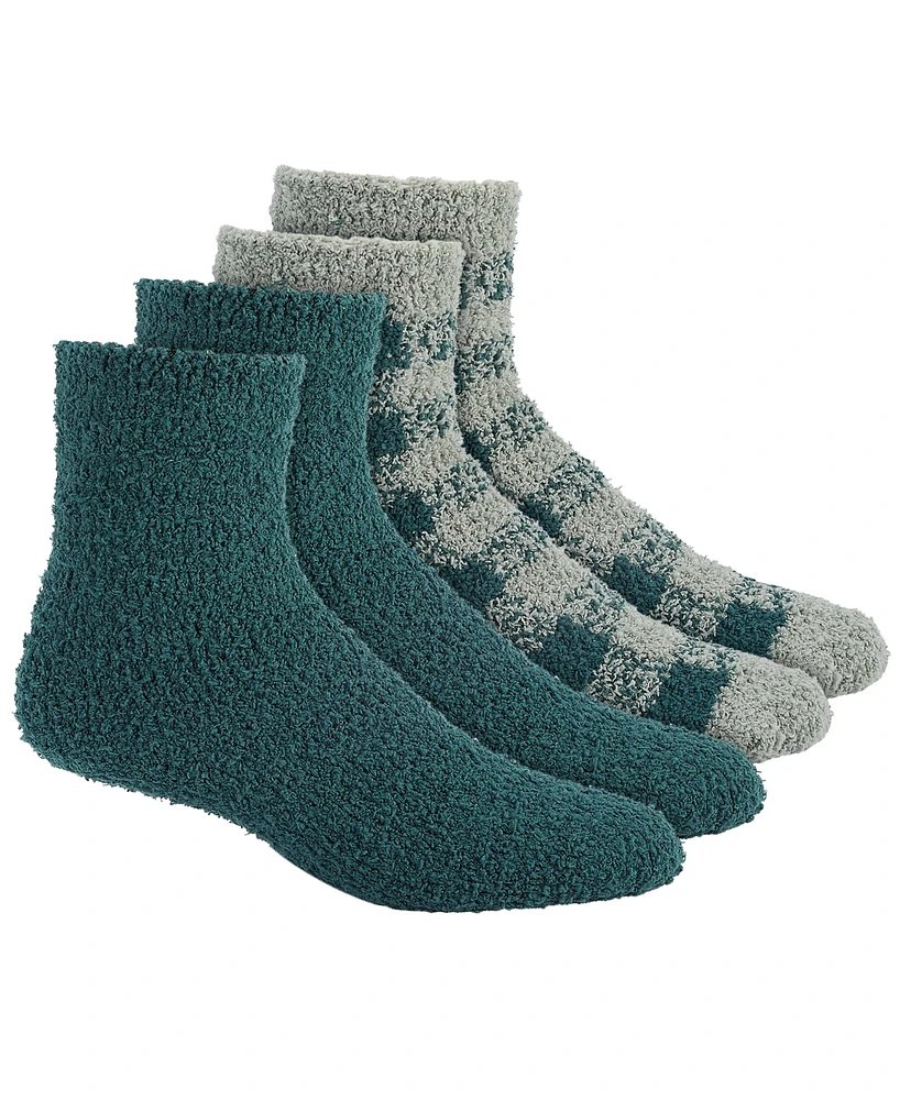Charter Club Women's 2-Pk. Fuzzy Butter Socks