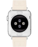 Coach Women's Chalk Floral Print Silicone Strap for Apple Watch 38mm, 40mm, 41mm