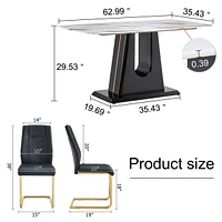 Ultra-Modern Dining Table for 6-8