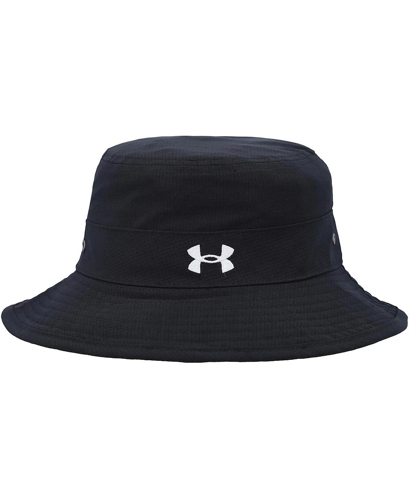 Under Armour Men's Black Utah Utes Performance Boonie Bucket Hat