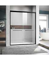 Premium Sliding Shower Doors Safe Glass, Easy Adjust, Durable Aluminum