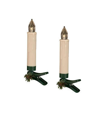 Led Clip on Taper Candle with Remote for Tree (Set of 24)