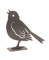 Slickblue Set of 4 Metal Cut Out Bird Figurines